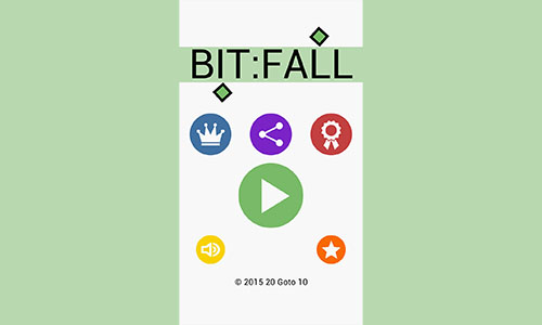 Bit:Fall Title-Screen Screenshot