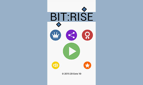 Bit:Rise Title-Screen Screenshot
