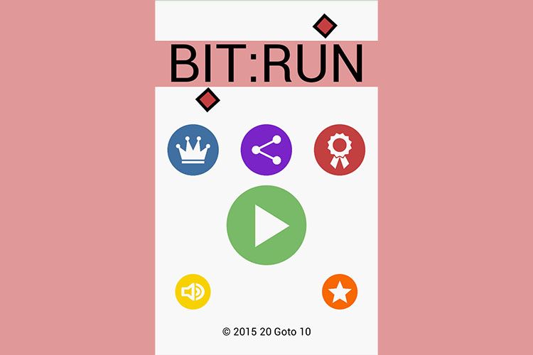 Bit:Run Title-screen Screenshot