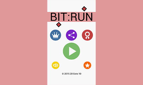 Bit:Run Title-Screen Screenshot