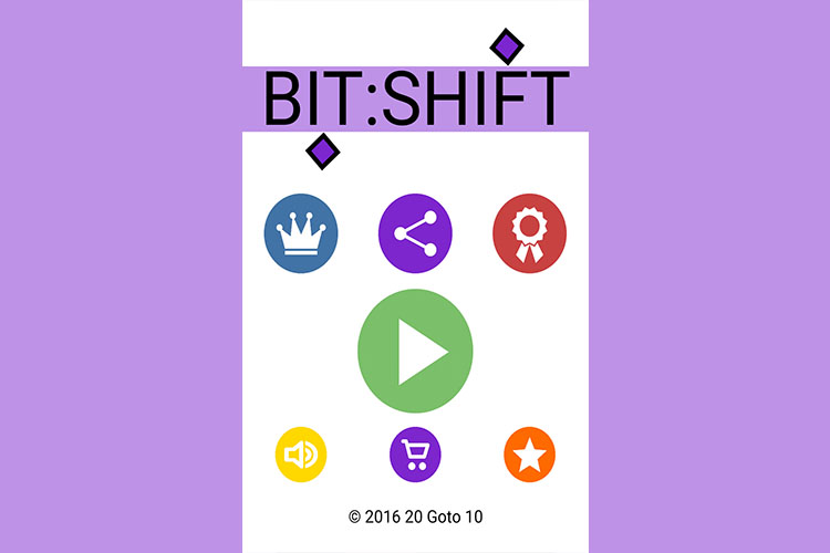 Bit:Shift Title-screen Screenshot