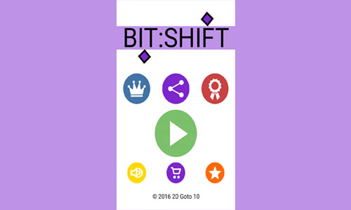 Bit:Shift Title-Screen Screenshot